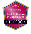 ITreview BestSoftware in Japan 2025 TOP100